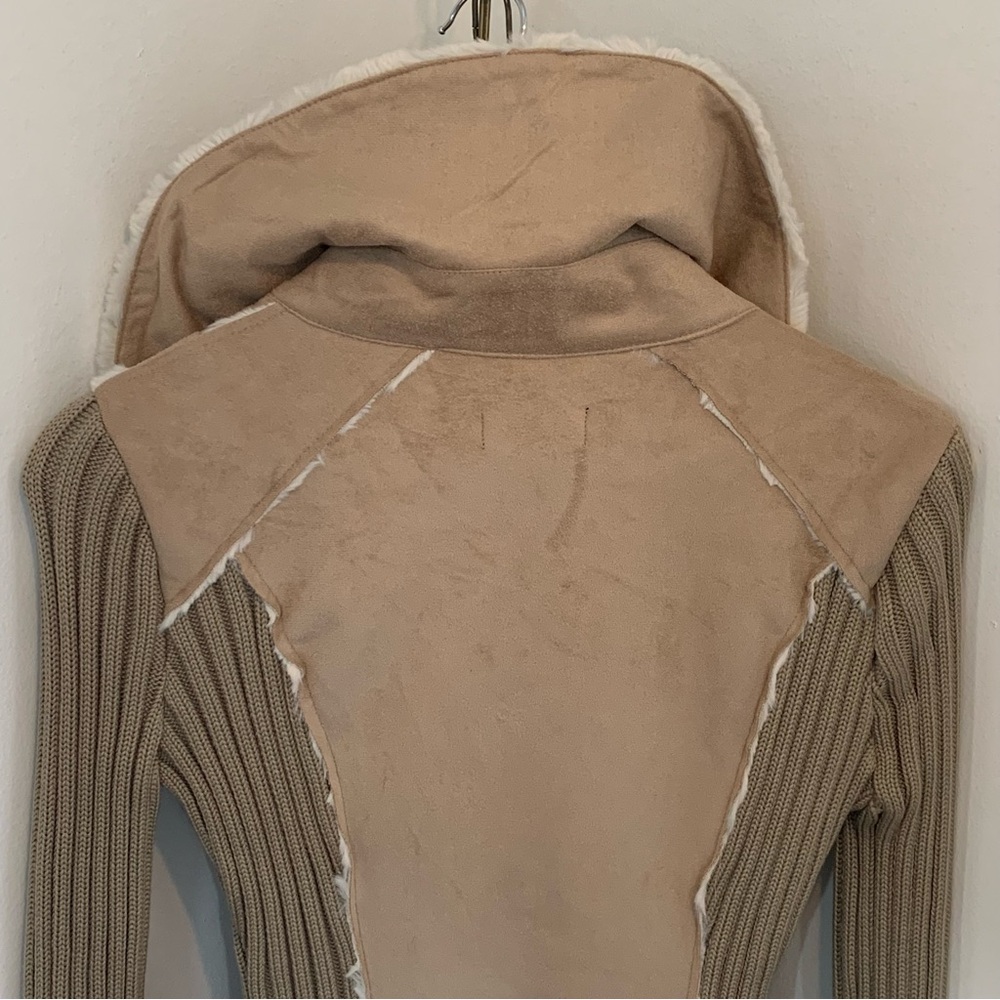 Venus Vegan Suede Sweater Jacket - Picture 8 of 13